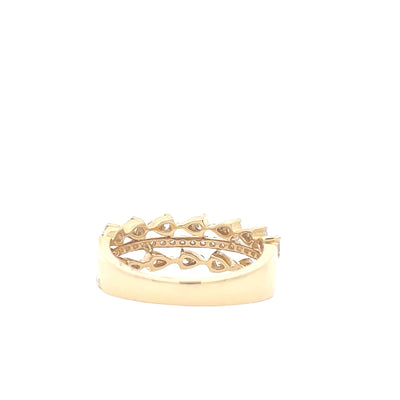 18K Yellow Gold 3/4 CTW Diamond Fashion Ring